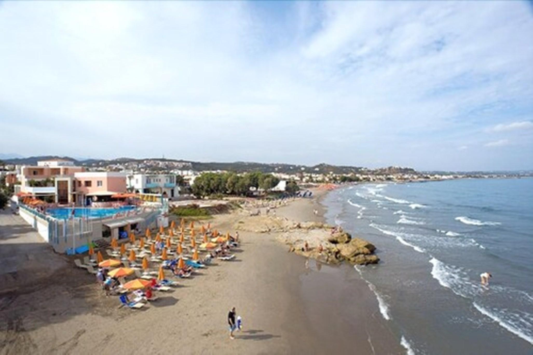 Chrispy Beach Resort, Agia Marina Eksteriør bilde