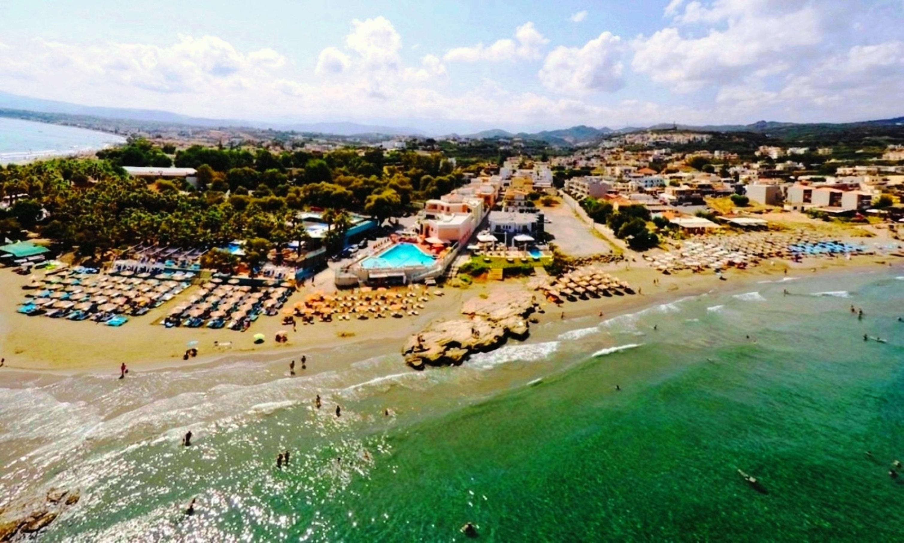 Chrispy Beach Resort, Agia Marina Eksteriør bilde