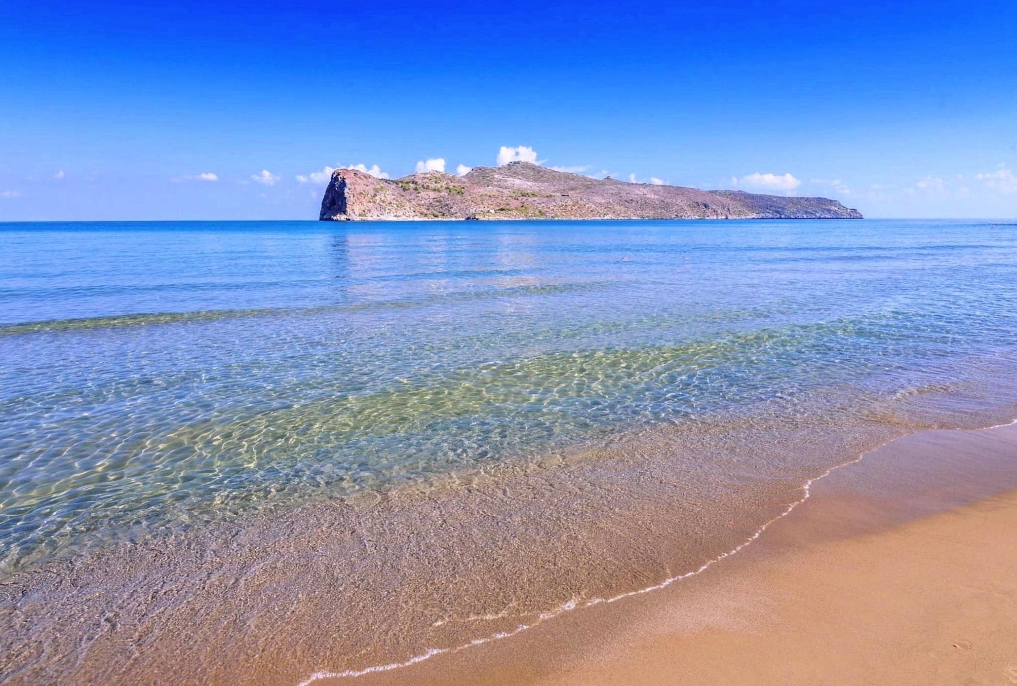 Chrispy Beach Resort, Agia Marina Eksteriør bilde