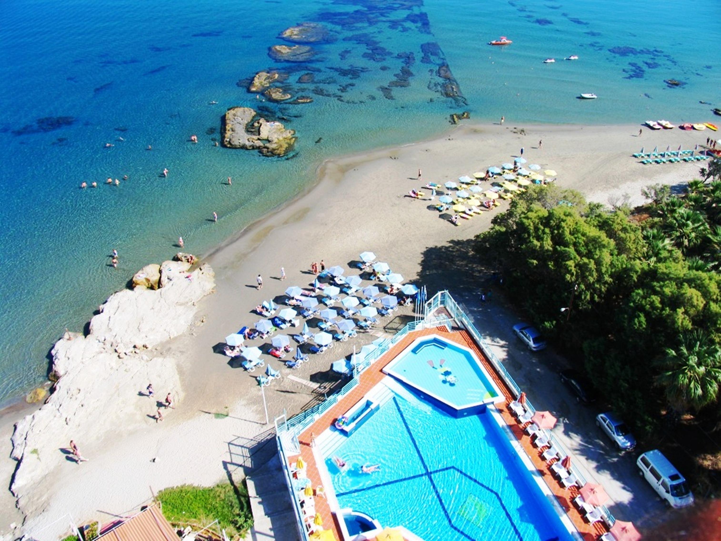 Chrispy Beach Resort, Agia Marina Fasiliteter bilde