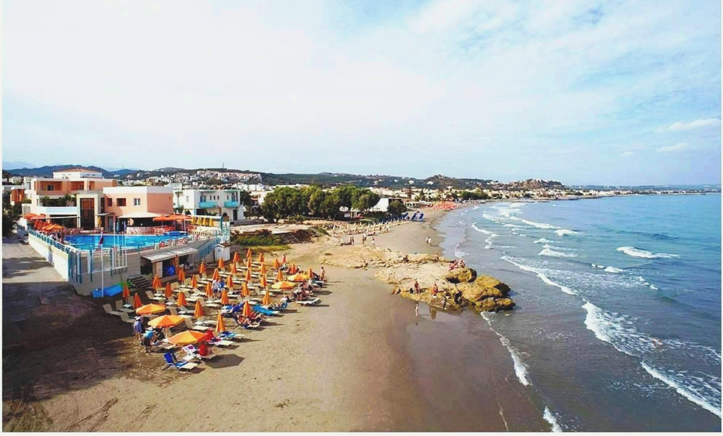 Chrispy Beach Resort, Agia Marina Eksteriør bilde