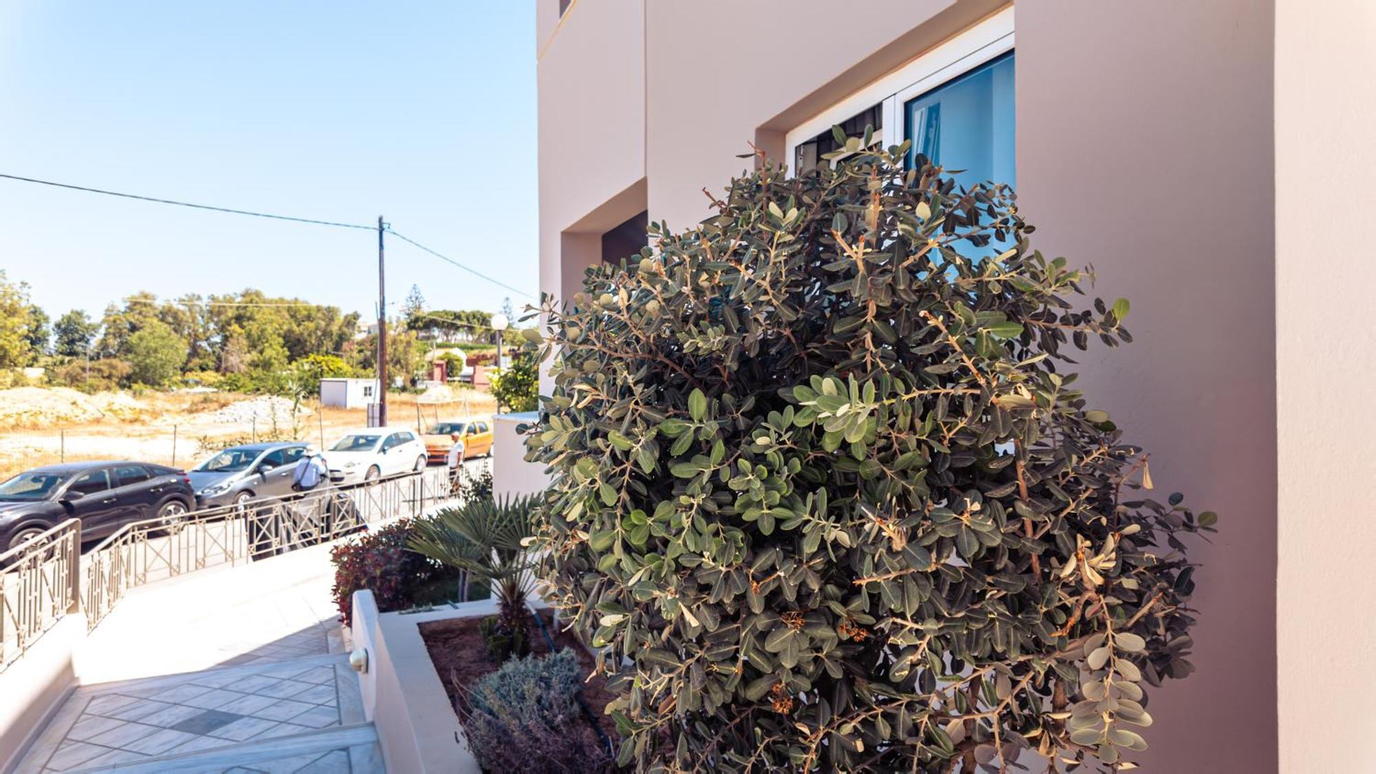 Chrispy Beach Resort, Agia Marina Eksteriør bilde