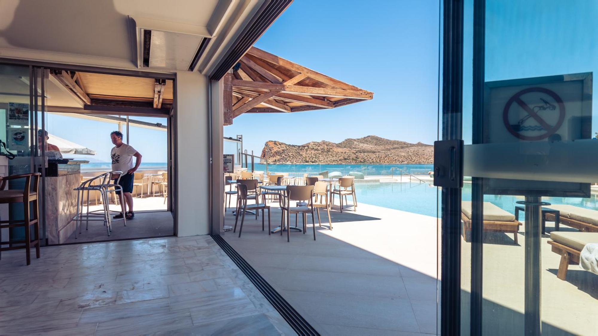 Chrispy Beach Resort, Agia Marina Eksteriør bilde