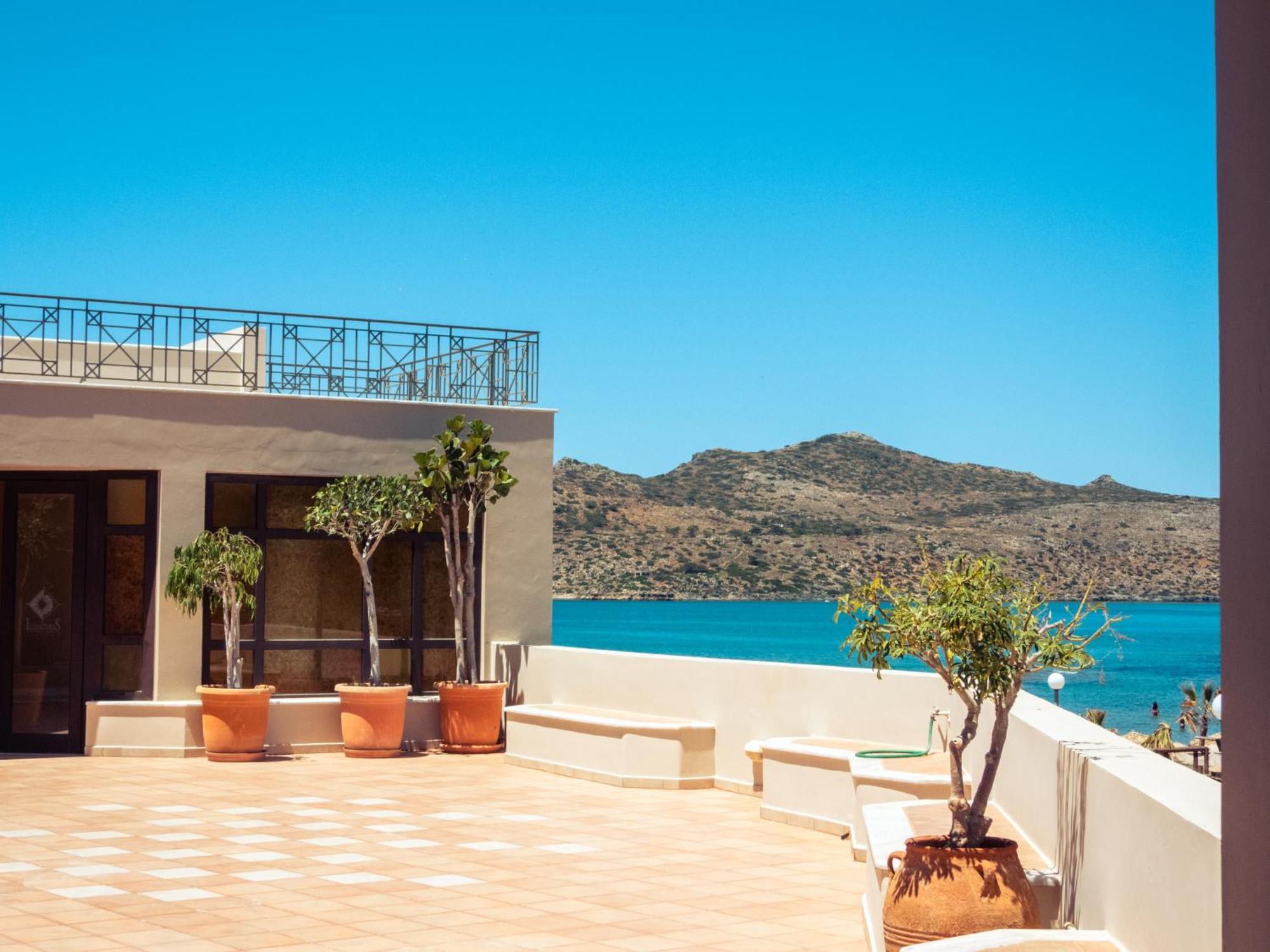 Chrispy Beach Resort, Agia Marina Eksteriør bilde