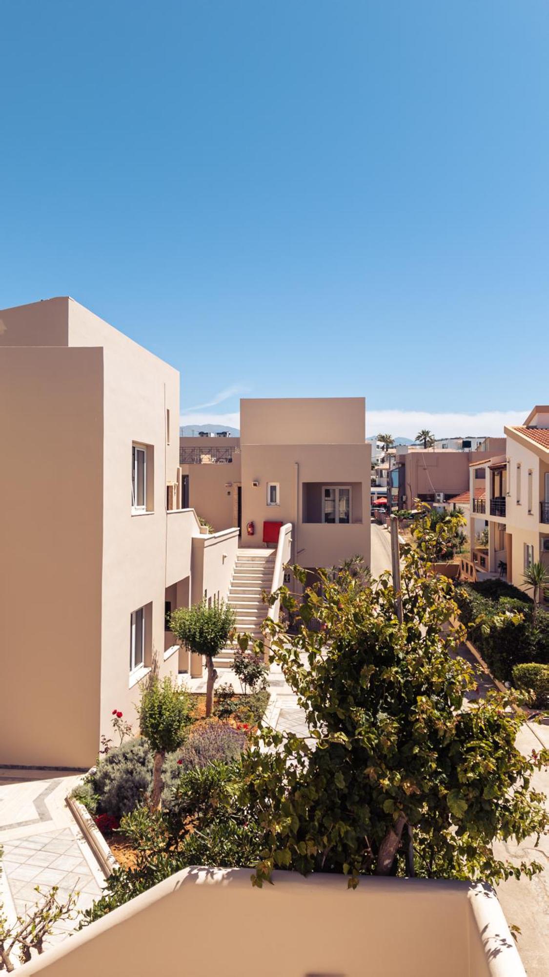 Chrispy Beach Resort, Agia Marina Eksteriør bilde