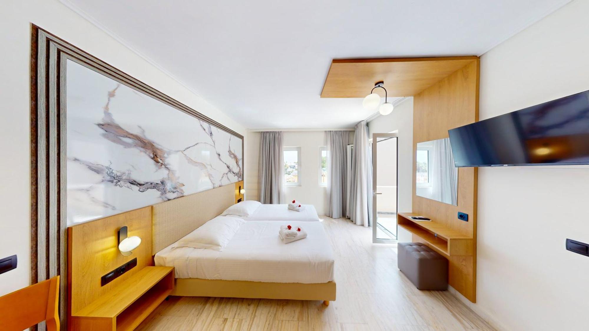 Chrispy Beach Resort, Agia Marina Rom bilde